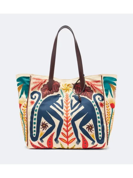 Geantă shopper Etro cu imagine