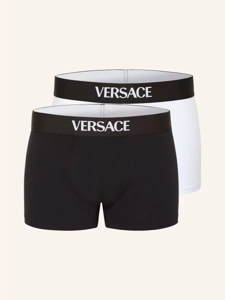 Versace Bokserki 2 Szt. schwarz białe