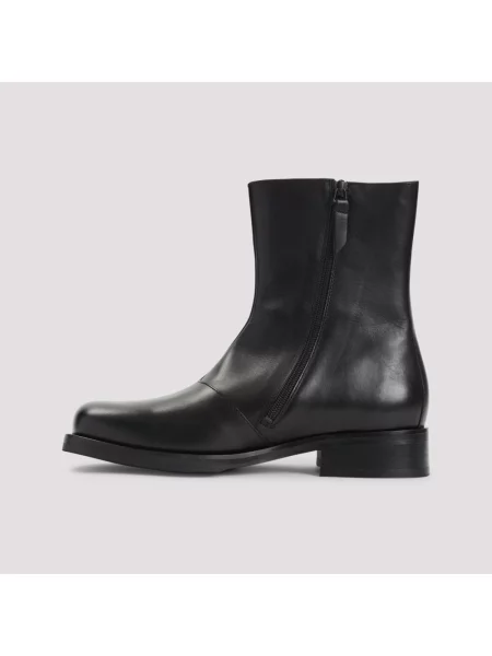 Our Legacy buty skórzane Camion czarne