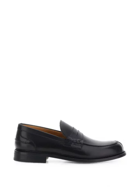Pantofi loafer Berwick Shoes din piele negru