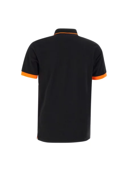 Koszulka polo Sun68 w paski czarna