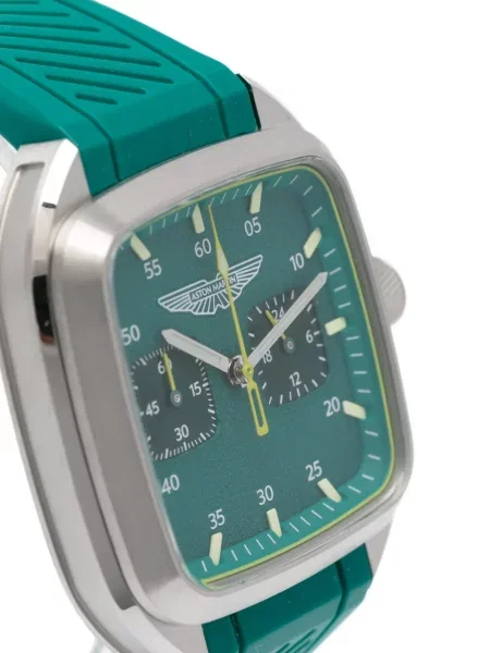 Óra Aston Martin Watches autogrammal zöld