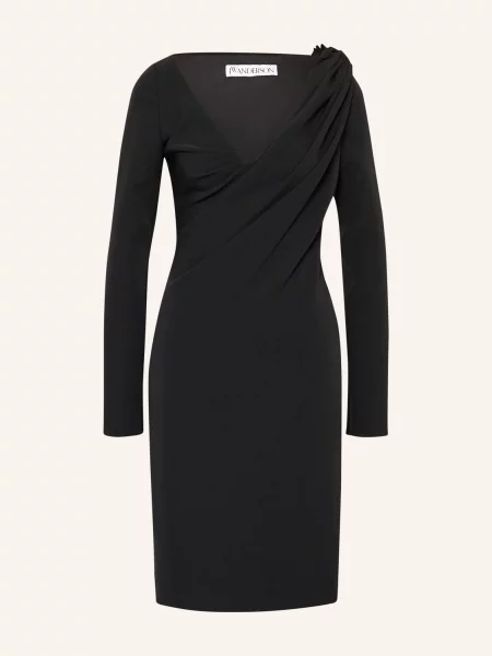 Jw Anderson Sukienka Koktajlowa schwarz czarna