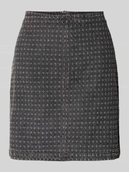 Spódnica mini z fakturowanym wzorem model ‘ANGELS’ Ichi