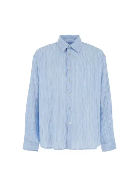 Koszula w paski Coor w paski niebieska
