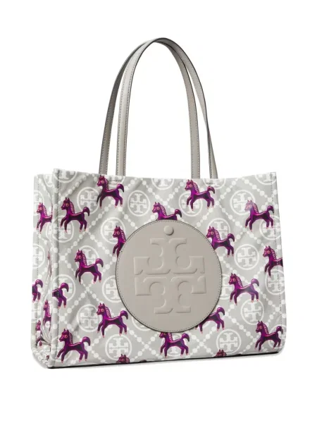 Geantă Tory Burch gri