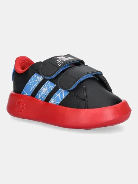Детски маратонки adidas GRAND COURT SPIDER-MAN черно