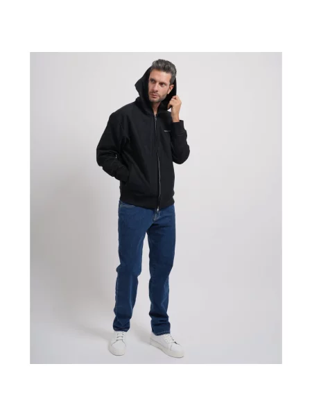Bluza z kapturem Calvin Klein czarna