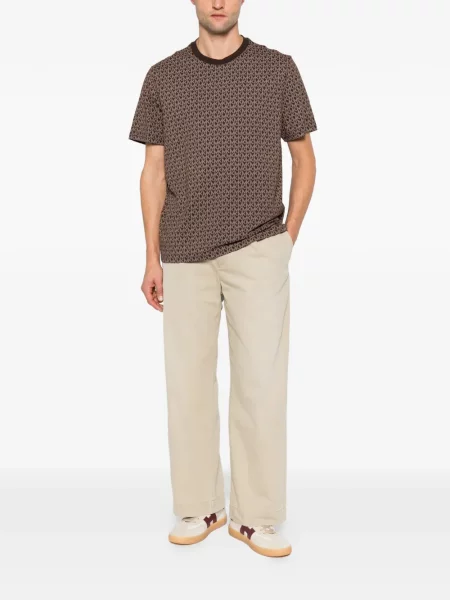 Tricou Michael Kors cu imagine maro