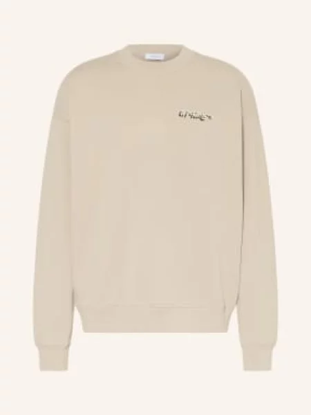 Off-White Bluza beige biała