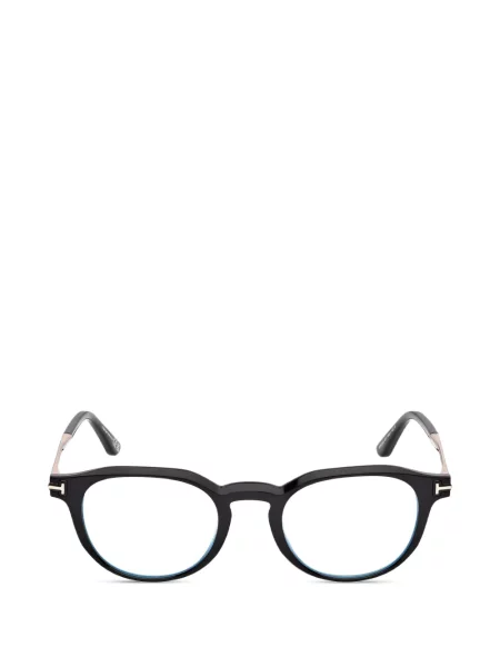 Στρογγυλά γυαλιά ηλίου Tom Ford Eyewear μαύρο