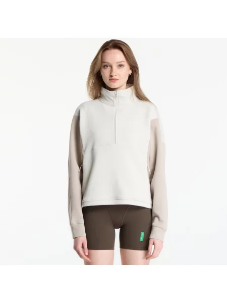 Φούτερ Under Armour Unstoppable Fleece HZ Summit White/ Highland Buff/ Summit White S λευκό
