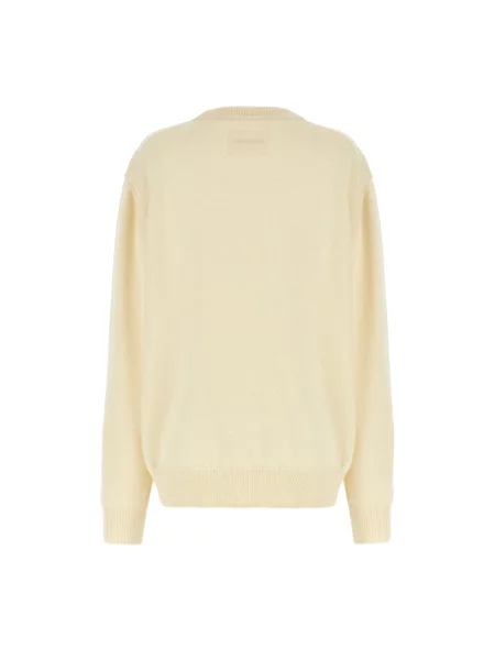 Sweter Jil Sander wełniany biały