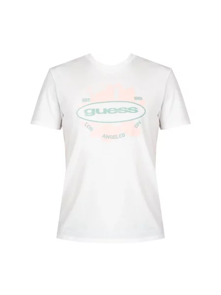 Koszulka Guess z logo biała