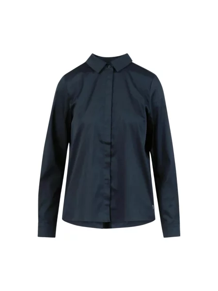 Coster Copenhagen Tricou Fitted închis albastru