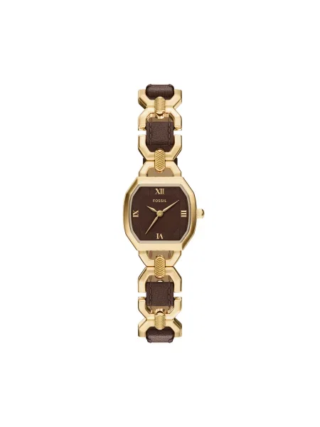 Часовник Fossil Harlow  кафяв