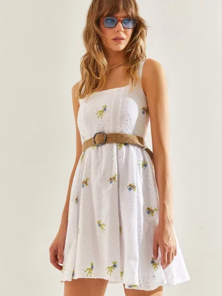 Rochie Bianco Lucci alb