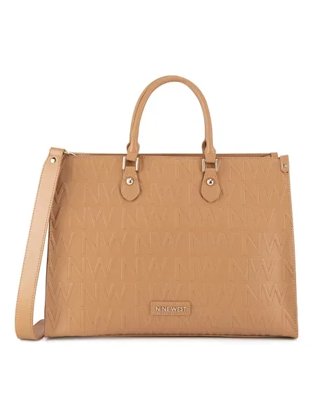 Ročna torba Nine West rjava
