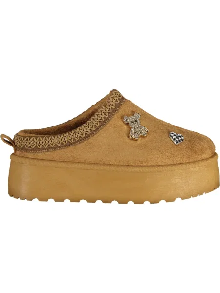 Pantofle Laura Biagiotti hnědé