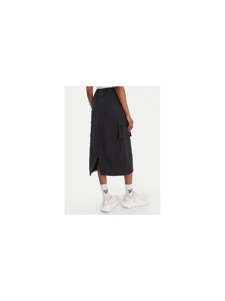 Reebok Midi krilo Gabrielle Regular Fit črna