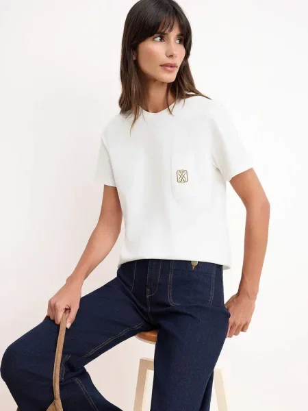Trendyol Tricou alb
