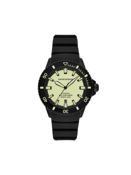 Emporio Armani Hodinky Sea Explorer čierna