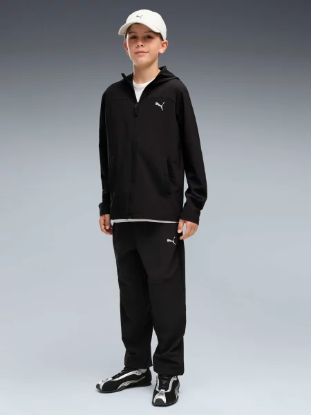 Дитячі Спортивні штани PUMA Tech Woven Cargo Pants комбінований верх чорний