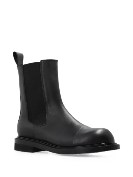Botine chelsea Moschino din piele negru