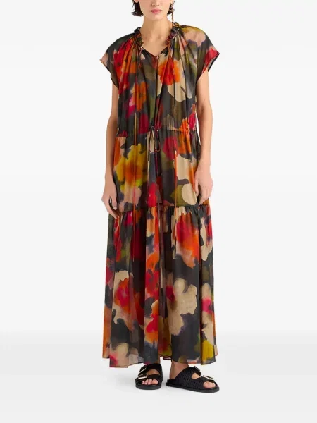 Rochie maxi Momoni roșu