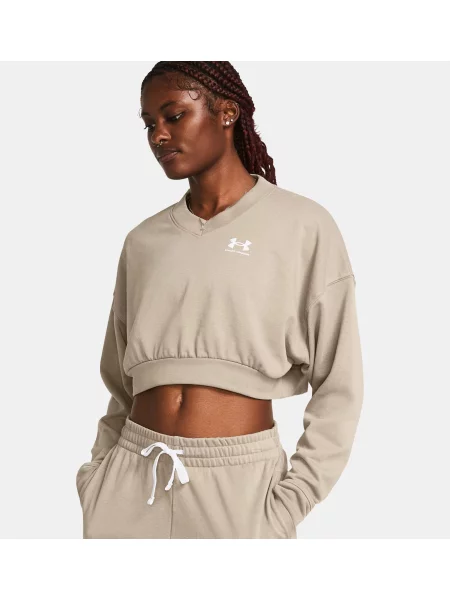 Hanorac crewneck Under Armour din material terry