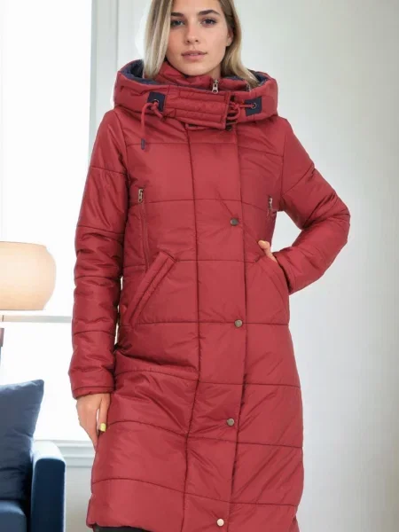 Palton Dewberry bordo