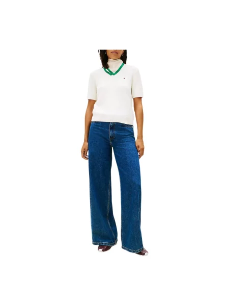 Pulover Tommy Hilfiger alb
