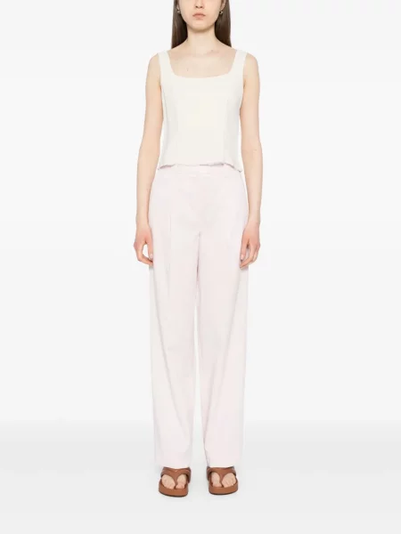 Pantaloni Toteme roz