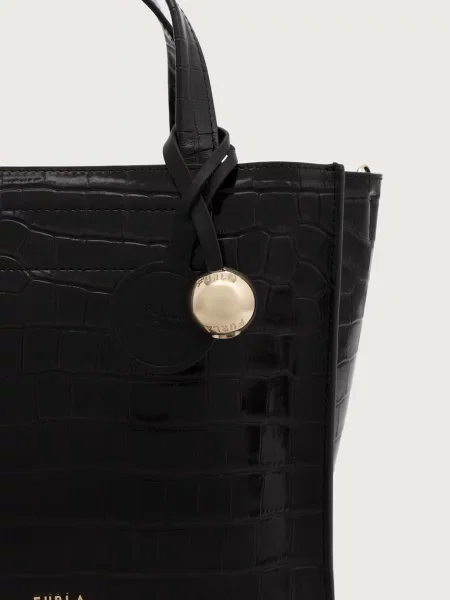Кожаная сумка шоппер Furla