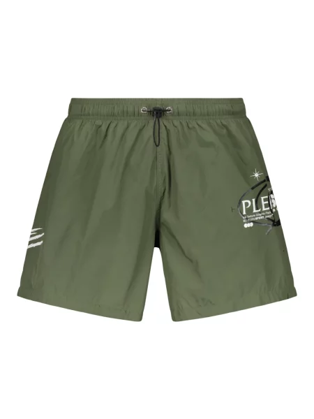 Kąpielówki Plein Sport zielone
