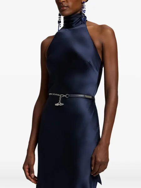 Топ Ralph Lauren Collection оглавник синьо