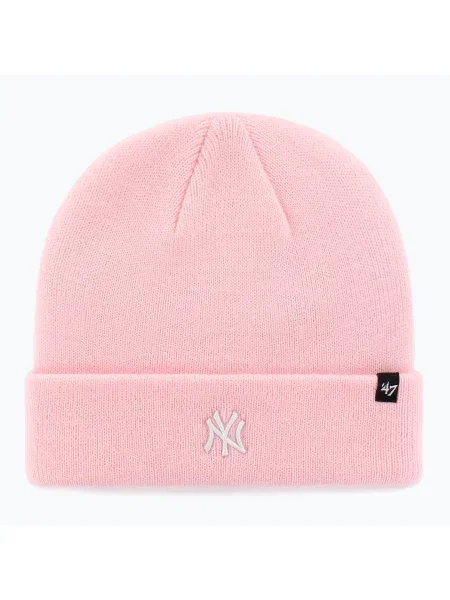 Téli sapka 47 Brand MLB New York Yankees Centerfield pink. Méret: OS rózsaszín