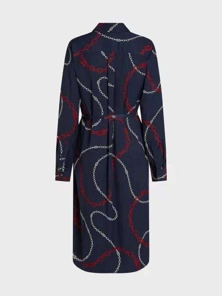 Платье Tommy Hilfiger без косточек синее