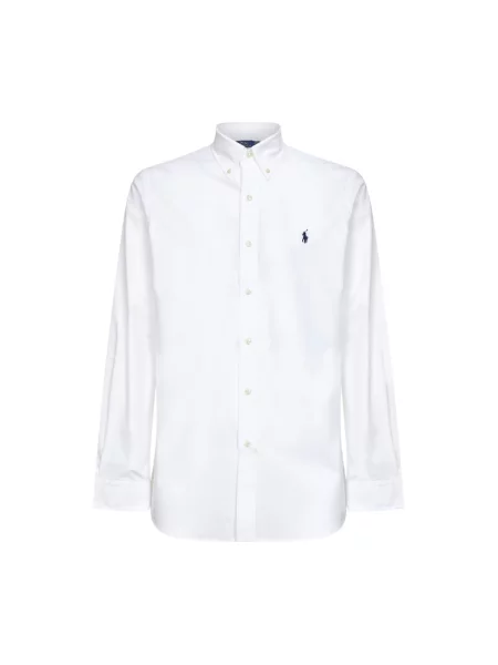 Koszula Polo Ralph Lauren popelinowa biała