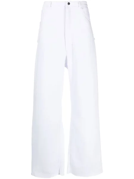 Pantaloni Natasha Zinko alb