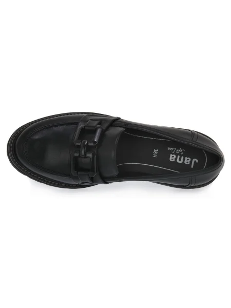 Pantofi Jana BLACK NAPPA negru