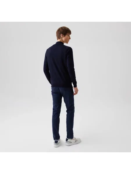 Lacoste Sweter Lacoste granatowy