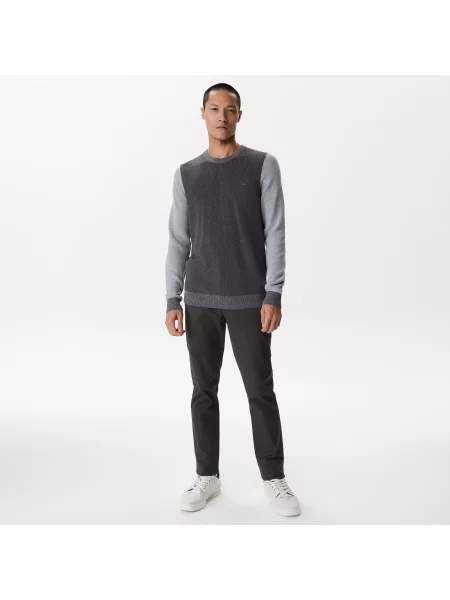 Lacoste Sweter Lacoste szary