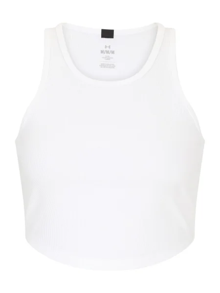 UNDER ARMOUR Sport top Rival negru alb