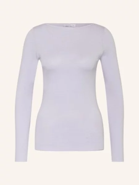 Mandala Tričko S Dlouhým Rukávem Basic světle fialová