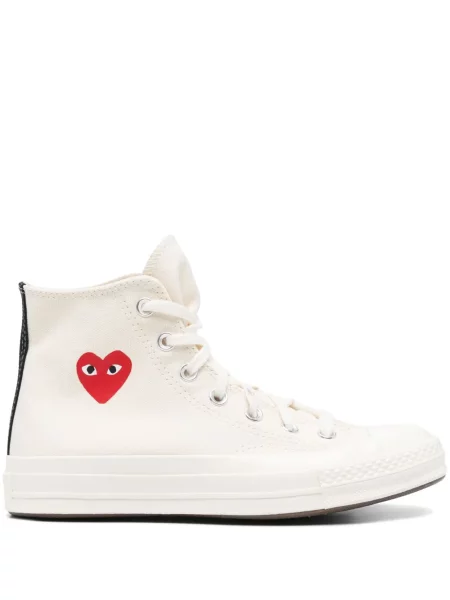 Sneakerși Comme Des Garçons alb
