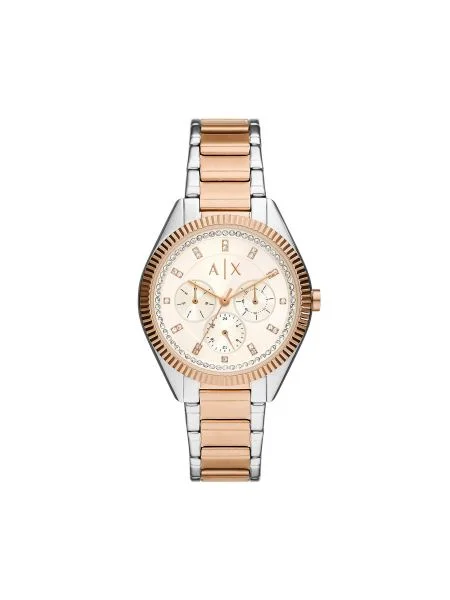 Armani Exchange Hodinky Lady Giacomo zlatá