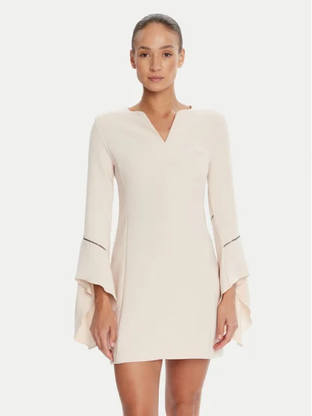 Rinascimento Rochie cocktail bej