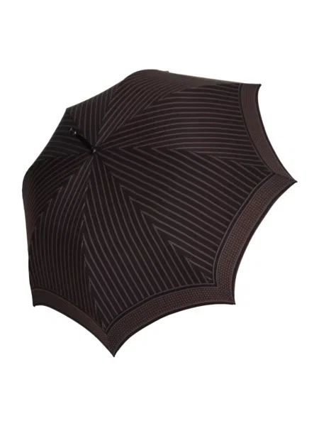 Parasol Dolce And Gabbana skórzany klasyczny brązowy
