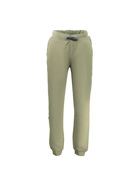 Lniane spodnie dresowe North Sails zielone